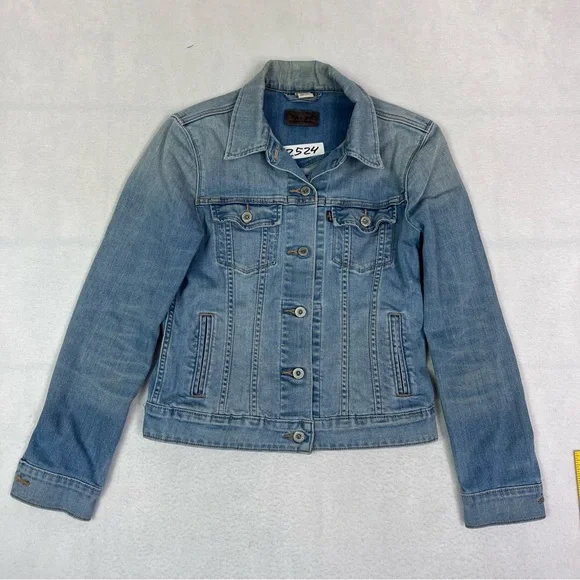 Levi’s denim women’s jacket size:M - Picture 5 of 13